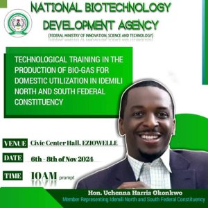 Read more about the article Hon. Uchenna Harris Okonkwo to Train Idemili Youths