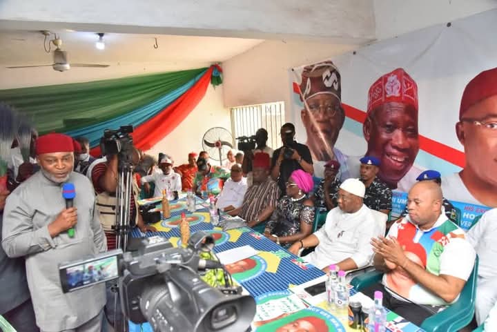 Read more about the article Uzodimma commends Okewulonu, Nnaji, Okere, Obi, others as they join APC