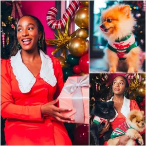 Read more about the article DJ Cuppy Receives Lavish Christmas Gift from Her Adorable Dogs