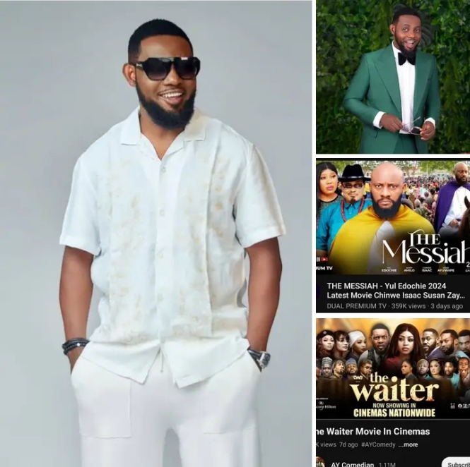 You are currently viewing AY’s “The Waiter” flops in cinemas while Yul Edochie’s “The Messiah” breaks records