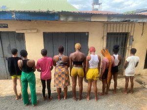 Read more about the article Anambra Police Raid Brothel, Rescue 9 Sex Workers, and Arrest Proprietor