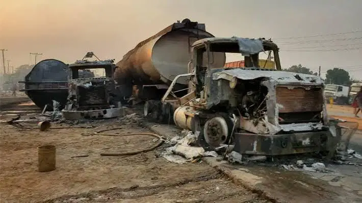 Read more about the article Tragedy Strikes Again: 15 Lives Lost, Including 3 Children, in Devastating Enugu Petrol Tanker Explosion