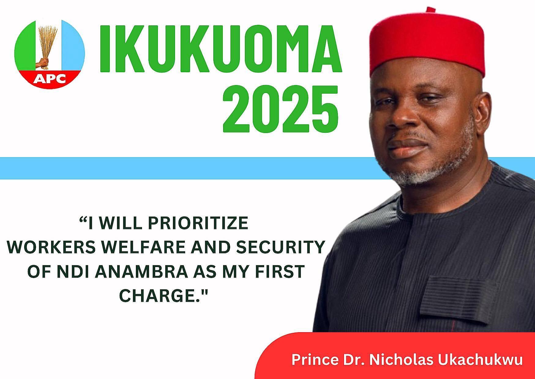 Read more about the article Prince Nicholas Ukachukwu Clinches APC Gubernatorial Ticket for Anambra 2025