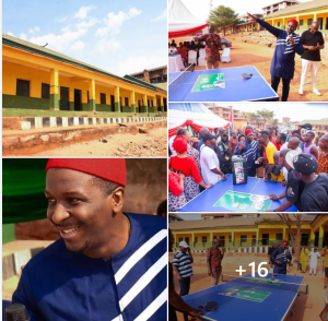 Read more about the article Jubilation as Hon. Uchenna Harris Okonkwo Commissions Constructed Classrooms in Nkpor, Idemili North