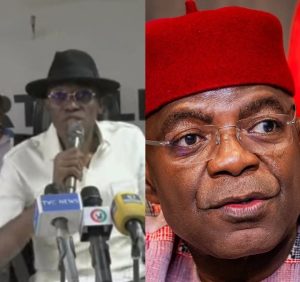 Read more about the article Alex Otti Is Not Only a Dwarf in Appearance, He Is a Dwarf in Knowledge”—Julius Abure’s Blistering Rebuke of the Abia Governor