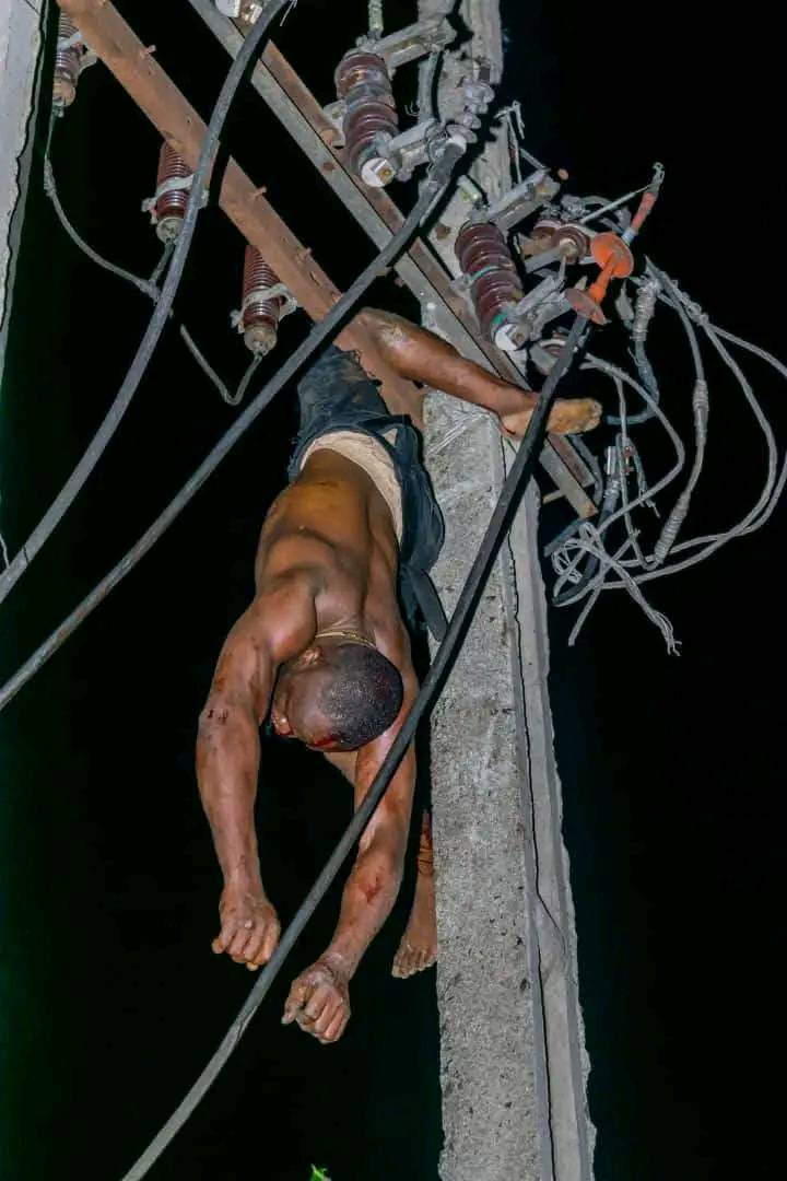 Read more about the article Suspected transformer vandal meets waterloo in Abia