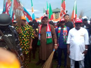 Ikukuoma Caps Anambra East And West In The Ongoing Local Government Campaign Tour